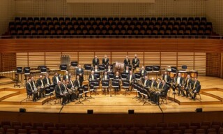 Die Brassband Bürgermusik Luzern aus der Schweiz
